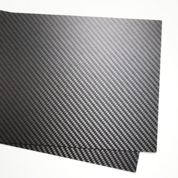 6k 2x2 Twill weave carbon fiber sheets with satin finish